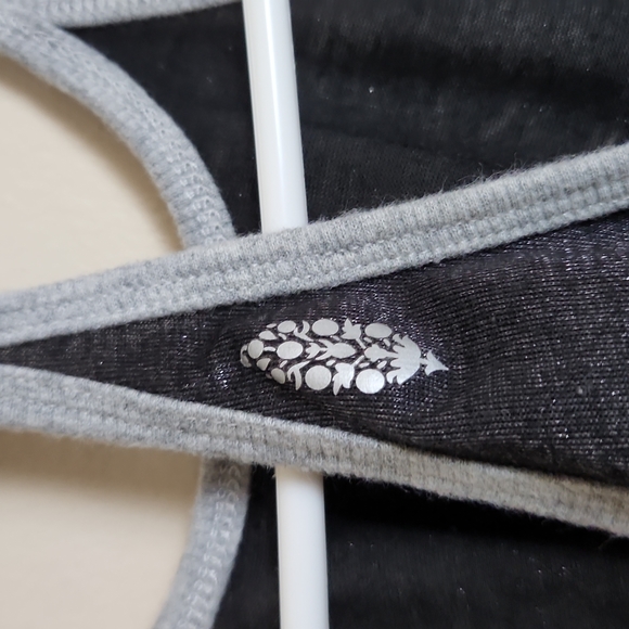 FP movement by Free People Shiny Black Crop Racerback Tank - Picture 4 of 5